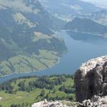 Tiefblick zum Wägitalersee