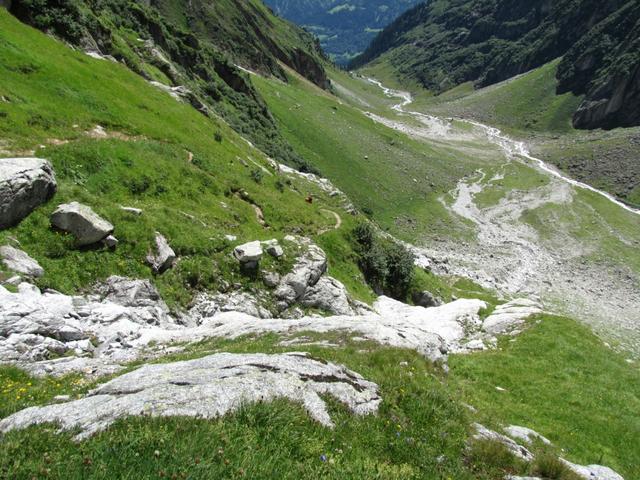 noch den ausgetrockneten Bach überqueren, und das "schlimmste" ist überstanden