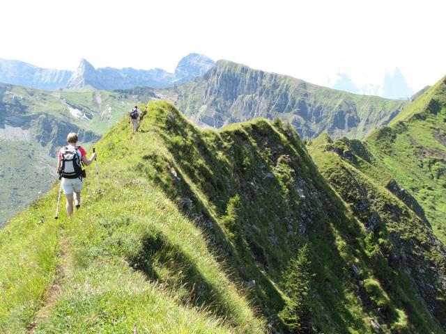 kein Hindernis stellt sich der unermesslichen Weitsicht in den Weg