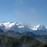 Wellhorn, Schreckhorn, Wetterhorn, Eiger, Mönch usw,