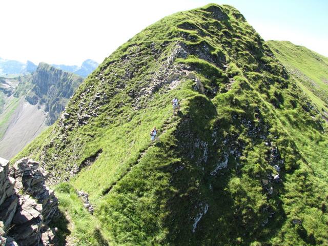 auf dem Arnigrat geht es rauf und runter