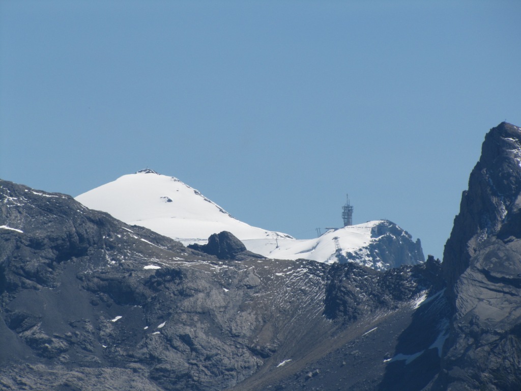 Blick zum Titlis. Dort waren wir auch schon