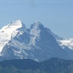 Links der Mönch, rechts der Eiger