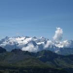 Blick Richtung Bärglistock, Schreckhorn, Eiger usw.