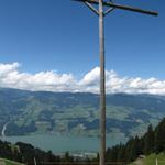 Aussichtspunkt im Mettental 1579 m.ü.M. mit Blick auf den Sarnersee