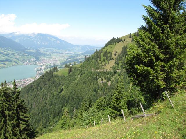 Blick Richtung Helletsebnet 1170 m.ü.M. dort steht unser Auto