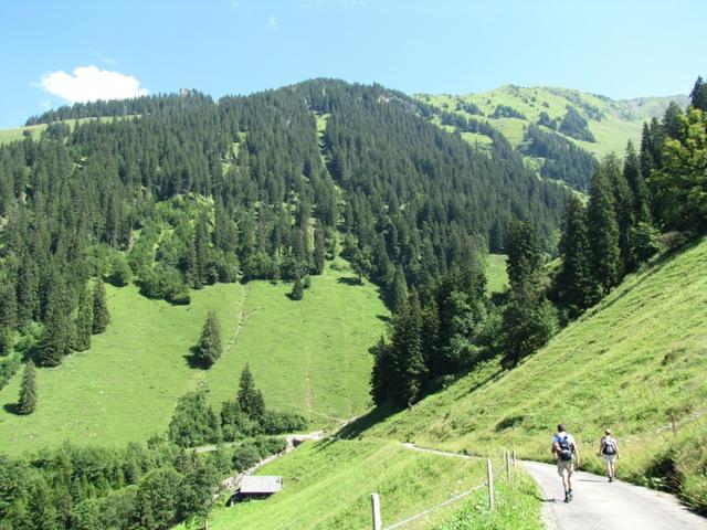 auf dem Weg nach Helletsebnet 1170 m.ü.M.