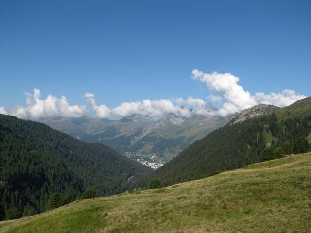 Blick Richtung Davos