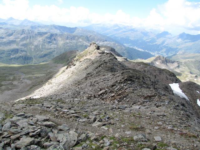 Blick zurück zur Südflanke