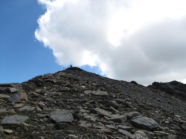 Blick zurück zum Pischahorn