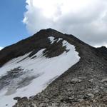 Blick zurück zum Pischahorn