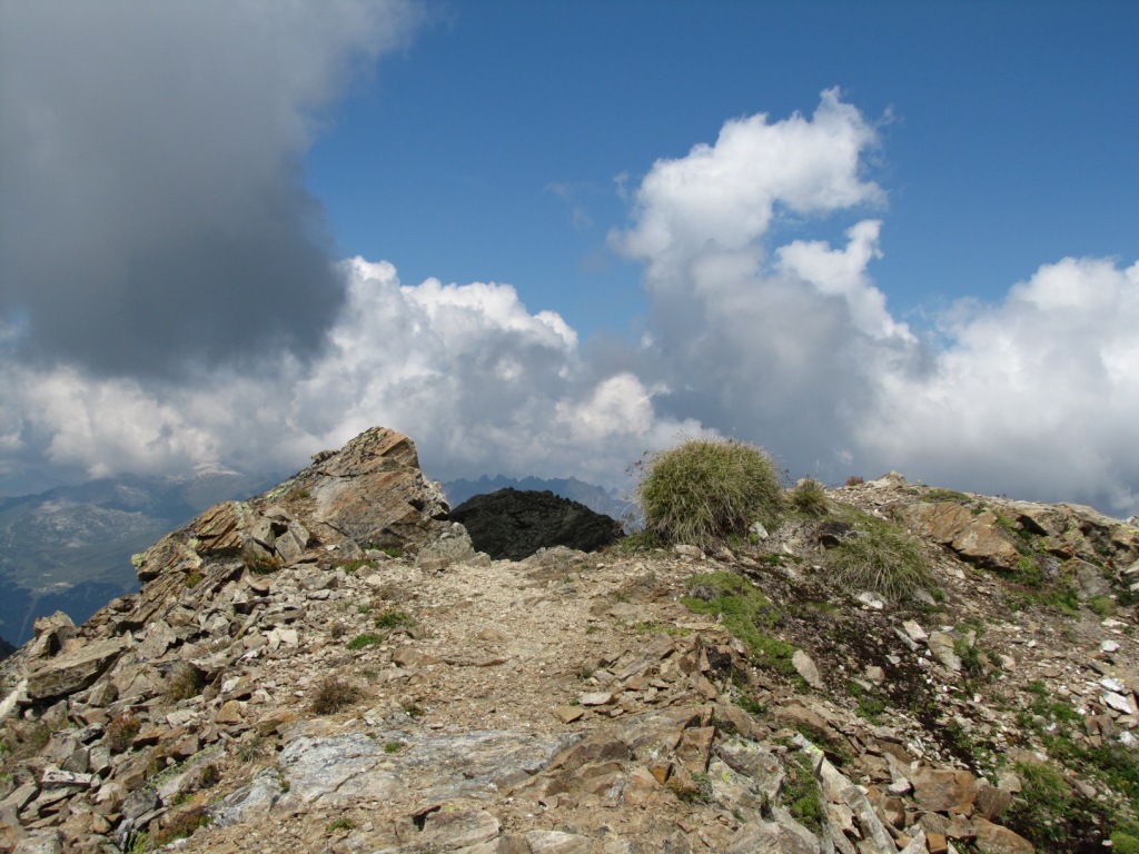 eine schöne Alpine Gratwanderung