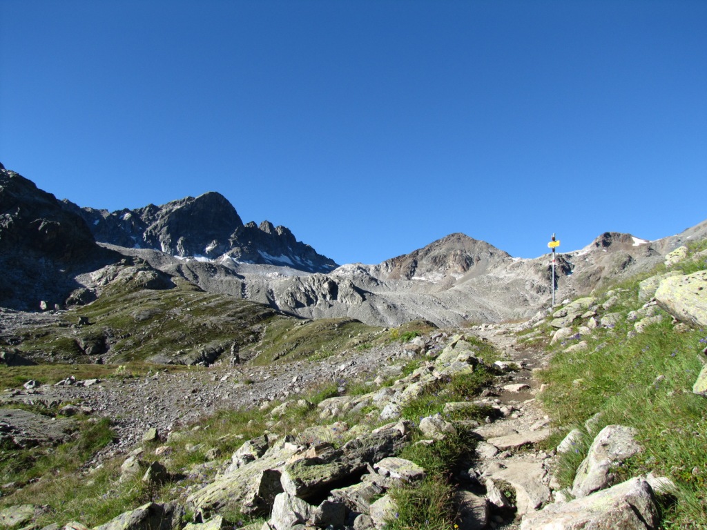 kurz vor Punkt 2460 m.ü.M.