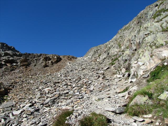 bei Punkt 2679 m.ü.M. mit Blick zur Schwarzhornfurgga