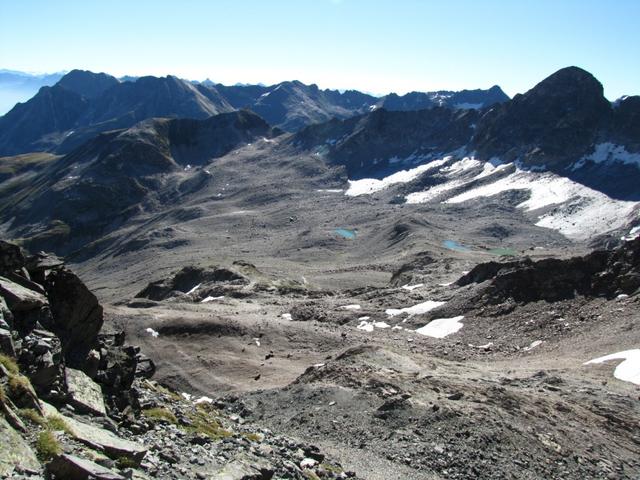 diese Aussicht! Blick runter zum Talkessel von Radönt