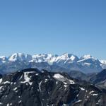 vom Flüela Schwarzhorn aus, sieht man sehr gut die ganze Berninakette