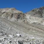 Blick zurück zu Punkt 2679 m.ü.M.