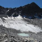 Blick zum Piz Radönt mit den Resten vom Radönt Gletscher