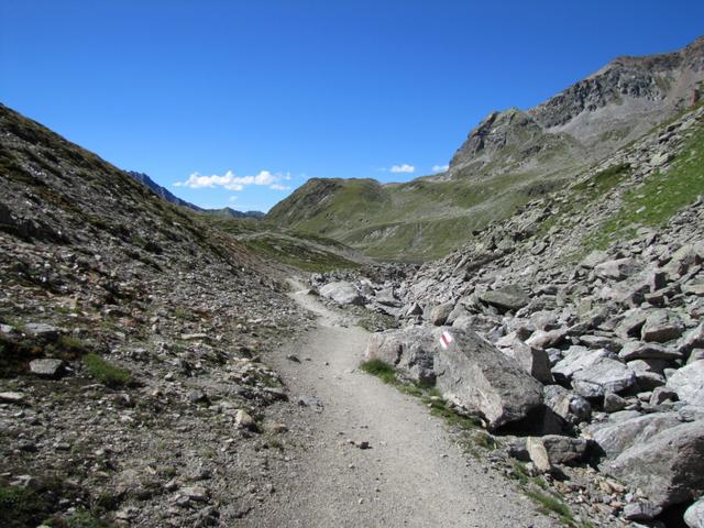 auf dem Weg nach Dürrboden