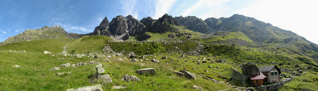 Breitbildfoto mit Blick Richtung Fergenhütte