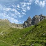 letzter Blick nach oben zur Fergenhütte