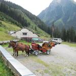 wir haben die schöne Alphütte Alp Garfiun erreicht