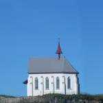 die kleine aber sehr schöne Kapelle auf dem Klimsen 1866 m.ü.M. von der Luftseilbahn aus gesehen