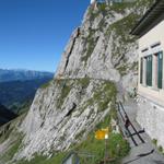 wir verlassen den Pilatus Kulm und wandern Richtung Tomlishorn