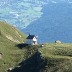 die Kapelle herangezoomt