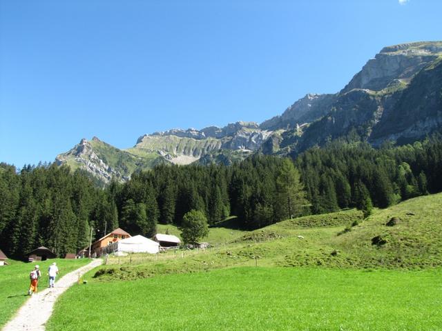 wir haben Unter Lauelen 1063 m.ü.M. erreicht