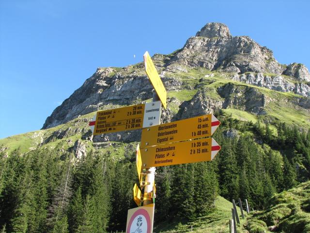 am Fusse des Pilatus geht es nun weiter nach Fräkmüntegg