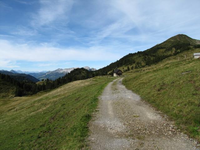 kurz vor Ober Sewen mit seiner schönen Kapelle