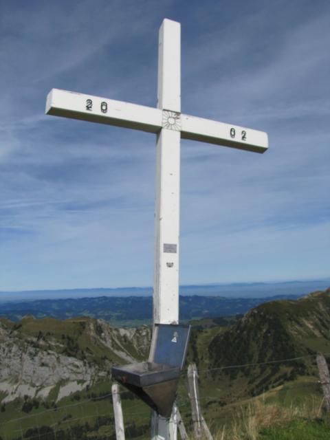 Gipfelkreuz auf dem Fürstein 2040 m.ü.M.