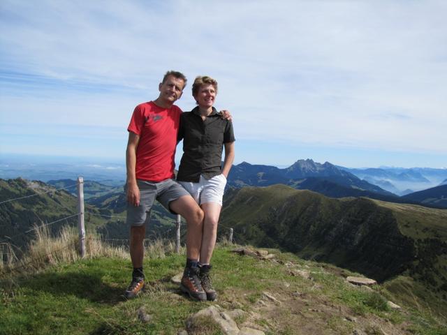 Gipfelfoto auf dem Fürstein