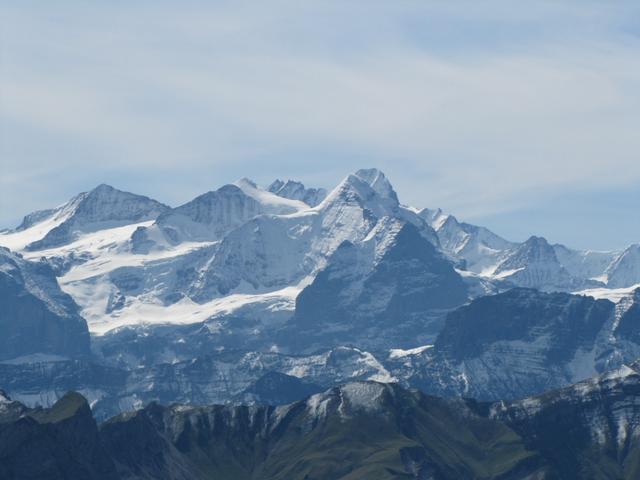 Blick ins Schreckhorn Gebiet