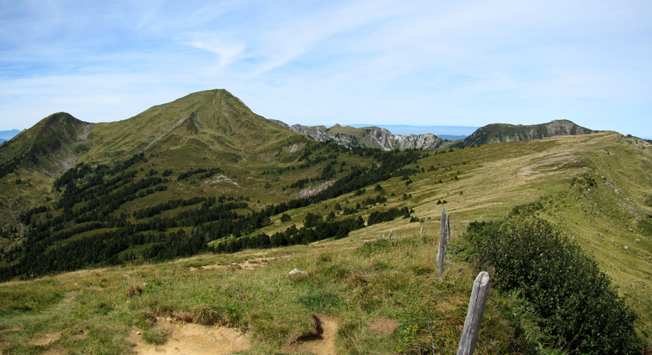 Blick vom Rickhubel zum Fürstein