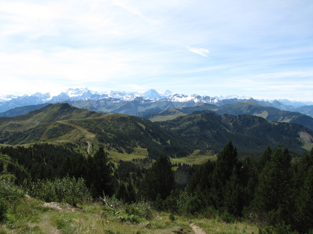 während dem wandern konnten wir eine schöne Aussicht geniessen