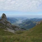 Blick zum Wändlispitz und Sihlsee