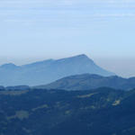 Breitbildfoto mit den beiden Mythen, Pilatus, Rigi und Rossberg