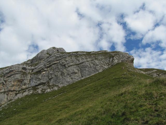 Blick vom Grat Punkt 1972 m.ü.M. zum Diethlem