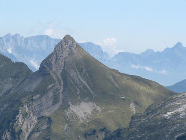 Blick zum Zindlenspitz. Dort waren wir auch schon