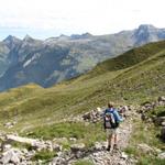 auf dem Weg zur Fluebrigalp