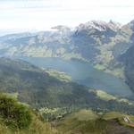 Tiefblick zum Wägitalersee