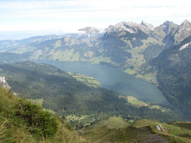 Tiefblick zum Wägitalersee