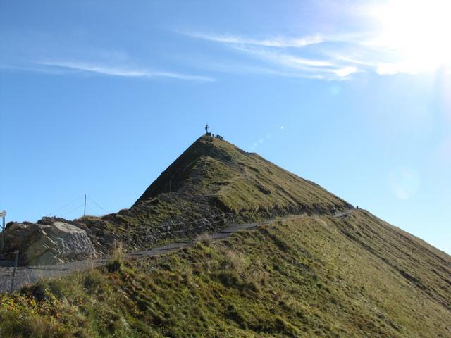 unser erstes Ziel, der Brienzer Rothorn