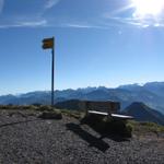 Wegkreuzung kurz unterhalb vom Brienzer Rothorn