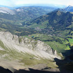 Breitbildfoto vom Brienzer Rothorn aus gesehen Richtung Sörenberg