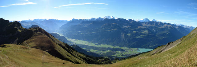 Breitbildfoto auf dem Weg nach Arnihaaggen