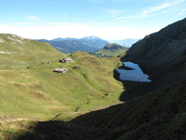 Blick vom Eiseesattel zum Eisee