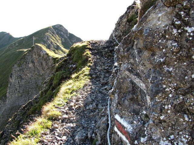 der Weg ist aber sehr gut gesichert